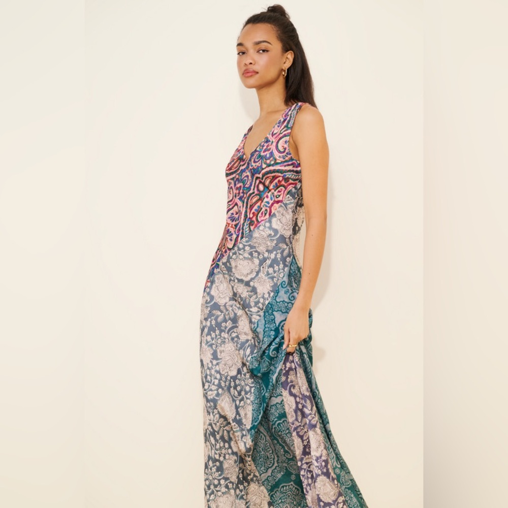 Kachel Floral Sleeveless Max Dress